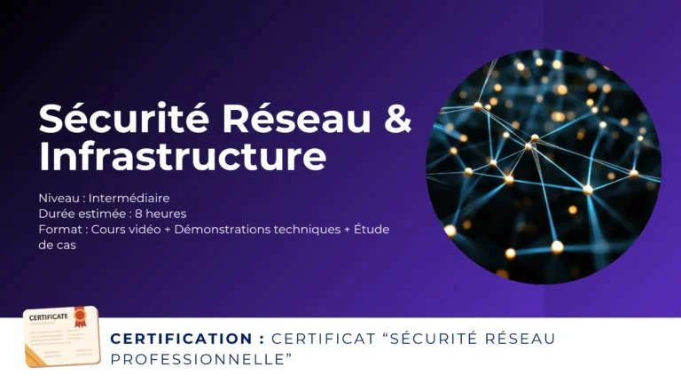 Sécurité Réseau & Infrastructure